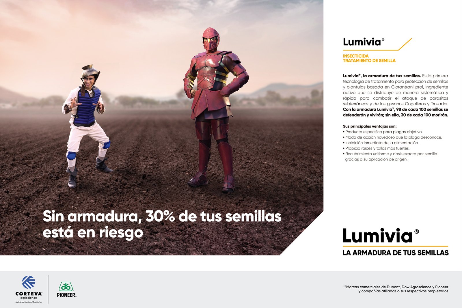 Key visual de Lumivia y Pioneer, pieza 02.