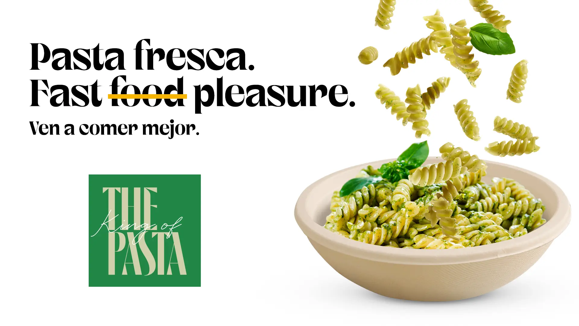 Key visual The King of Pasta · Fast Pleasure