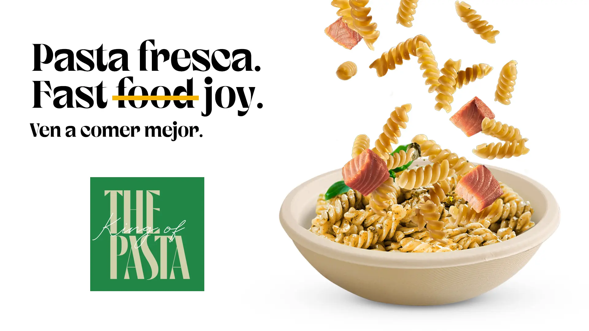 Key visual The King of Pasta · Fast Joy